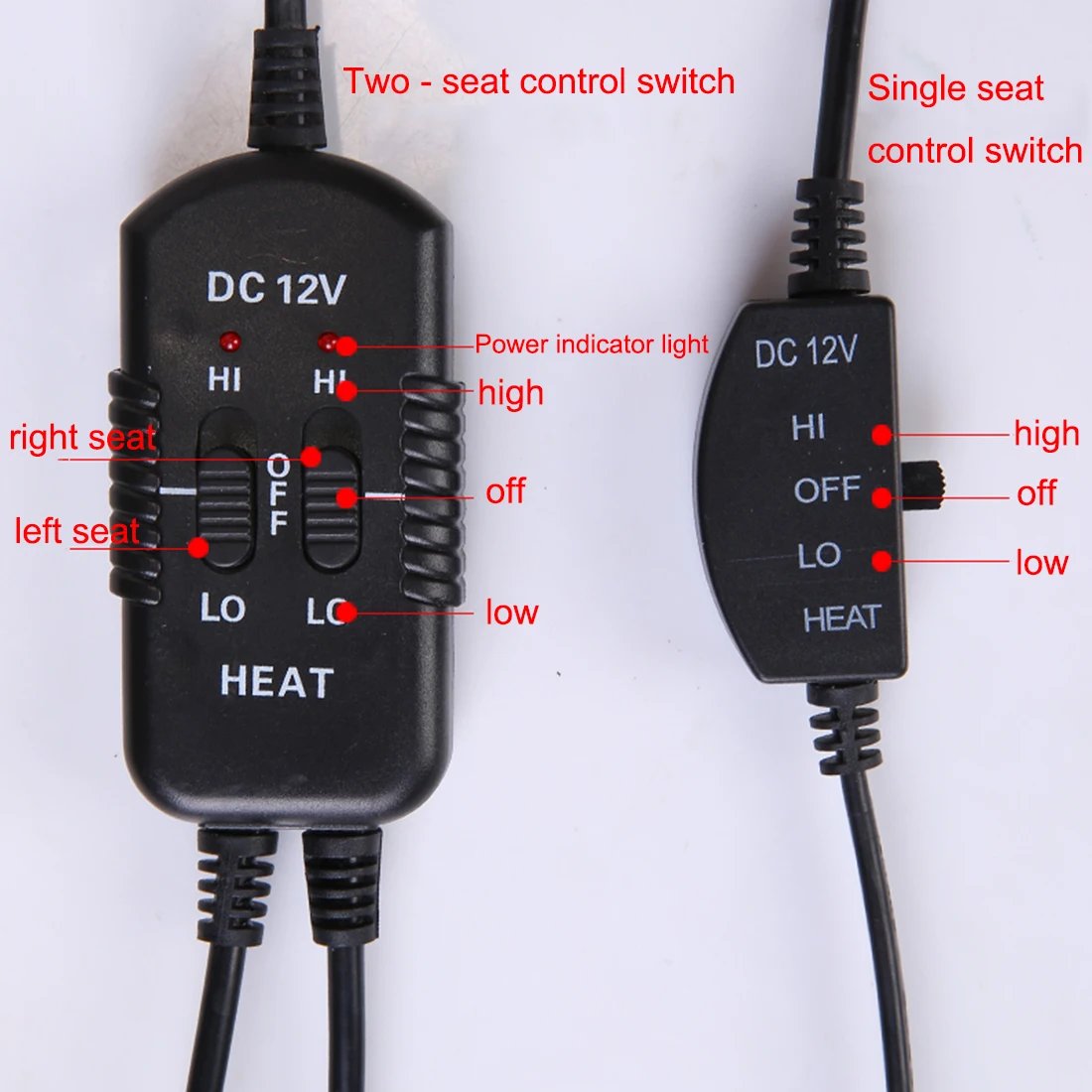 Dewtreetali Авто 12V с электрическим подогревом сиденья Нагреватель Зима теплый