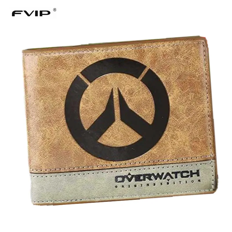 Японский кошелек аниме Death Note/ Attack on Titan/ One Piece/ OW с карманом для монет|wallet with coin