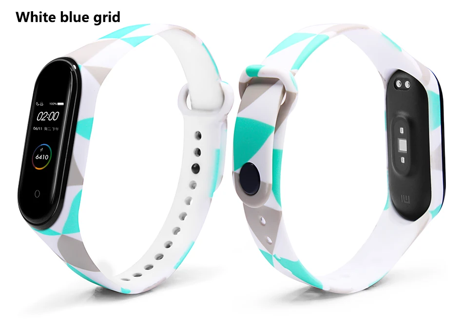 Сменные ремни BOORUI для mi band 4, ремешок на запястье для xiaomi mi band 3, спортивный силиконовый браслет для xiaomi mi band 3/4