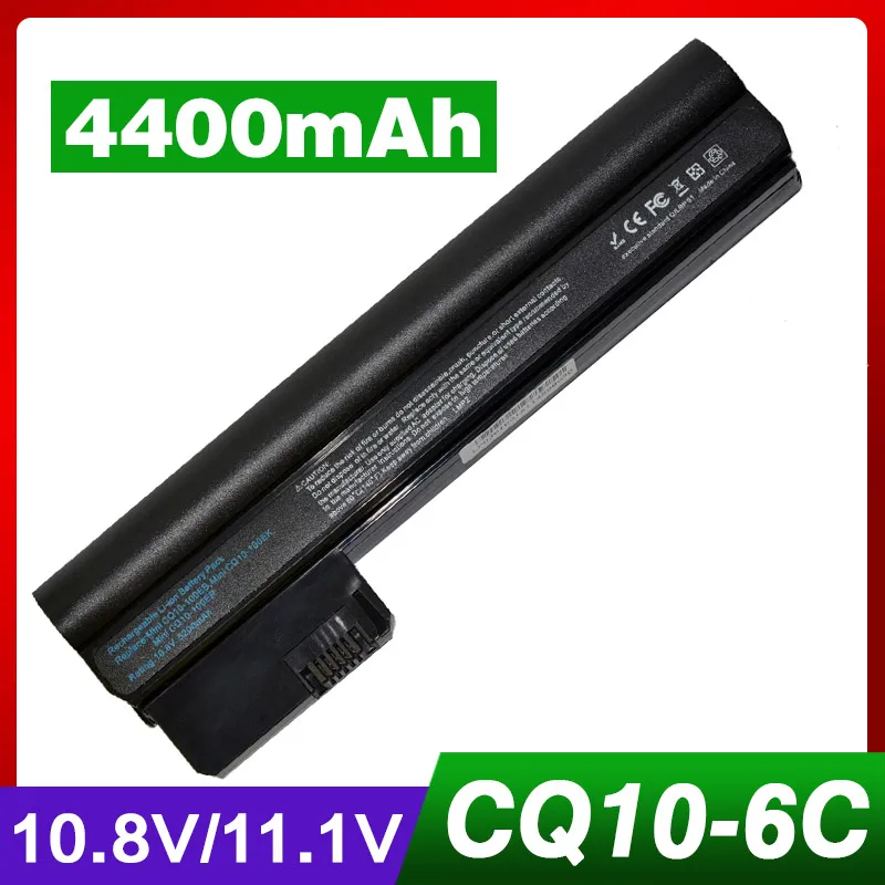 Аккумулятор 4400 мАч для ноутбука HP Mini 110 3000 mini110 3100 06TY 607762 001 607763 HSTNN DB1U WQ001AA Compaq