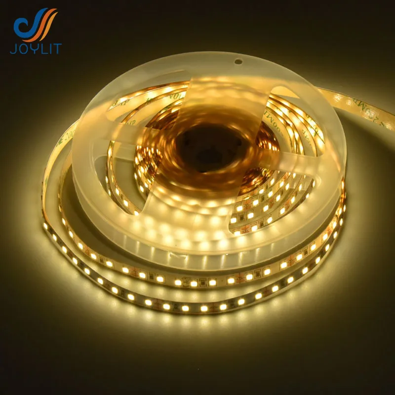 10 м/лот ультратонкая тонкая ширина 5 мм DC12v 24v Светодиодная лента 2835 SMD гибкая