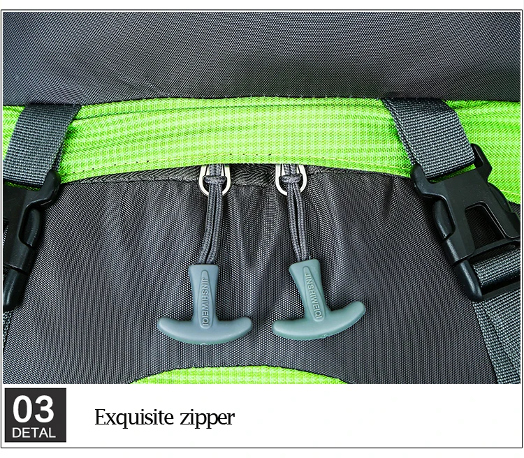 Унисекс Mochila открытый рюкзак для альпинизма, лыжный рюкзак для путешествий, водонепроницаемый нейлоновый рюкзак для кемпинга, походный 80L туристический рюкзак