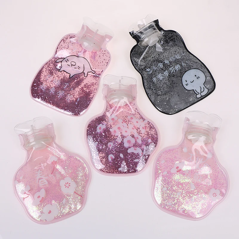 1 шт. портативная мини бутылка для воды с мультяшным рисунком рук милые теплые