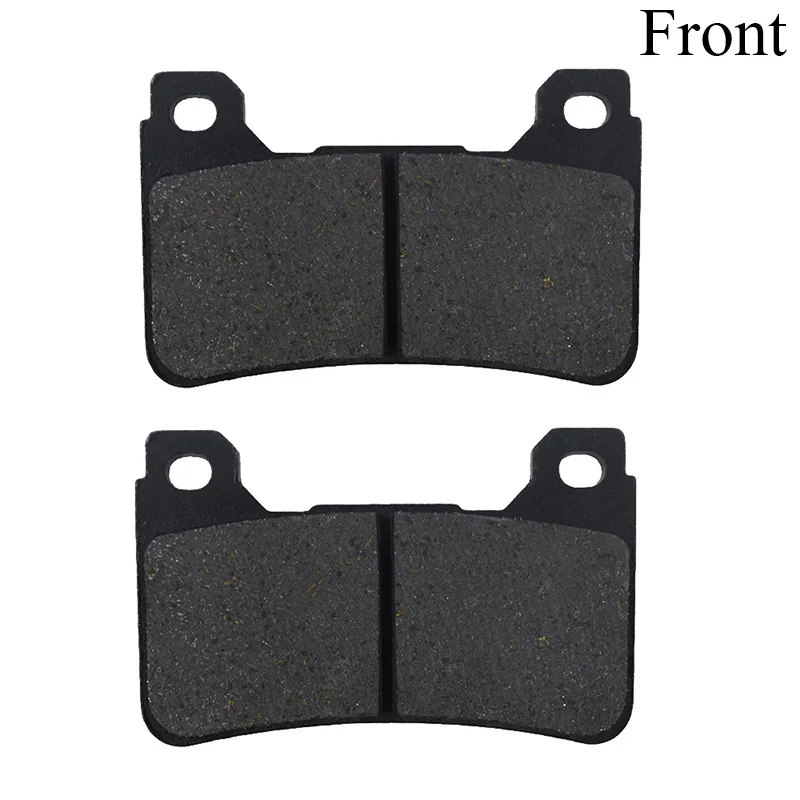 1 Pair Front Для HONDA CBR600RR CBR600 RR 2005 2006 CBR1000RR CBR1000 RR 2004 2005 Запчасти для мотоциклов Передние и задние тормозные колодки комплект тормозного диска - Цвет: 1 Pair Front