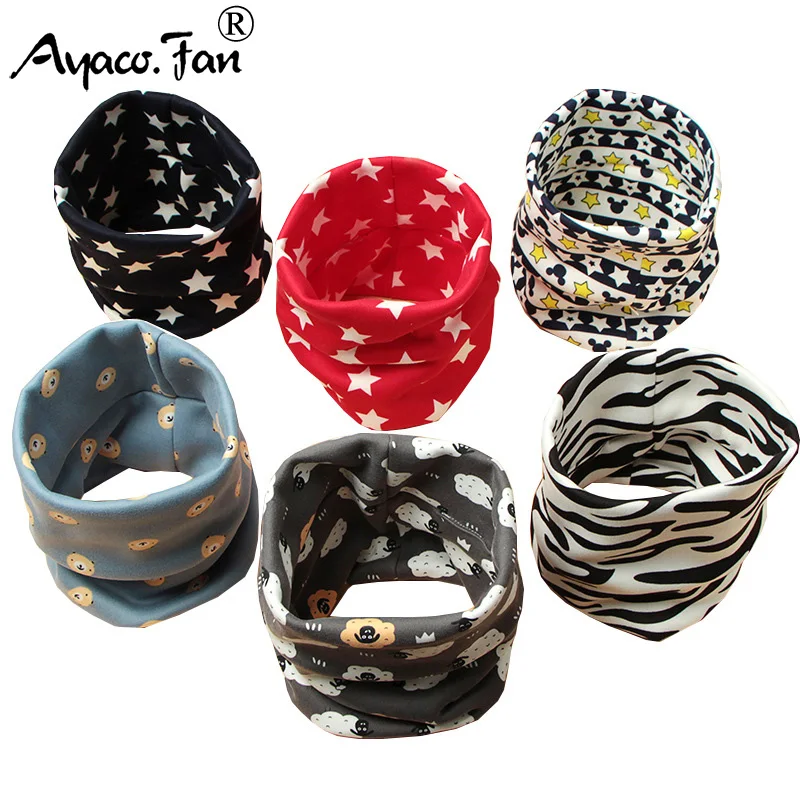 Весенний детский хлопковый шарф для маленьких мальчиков и девочек новый зимний