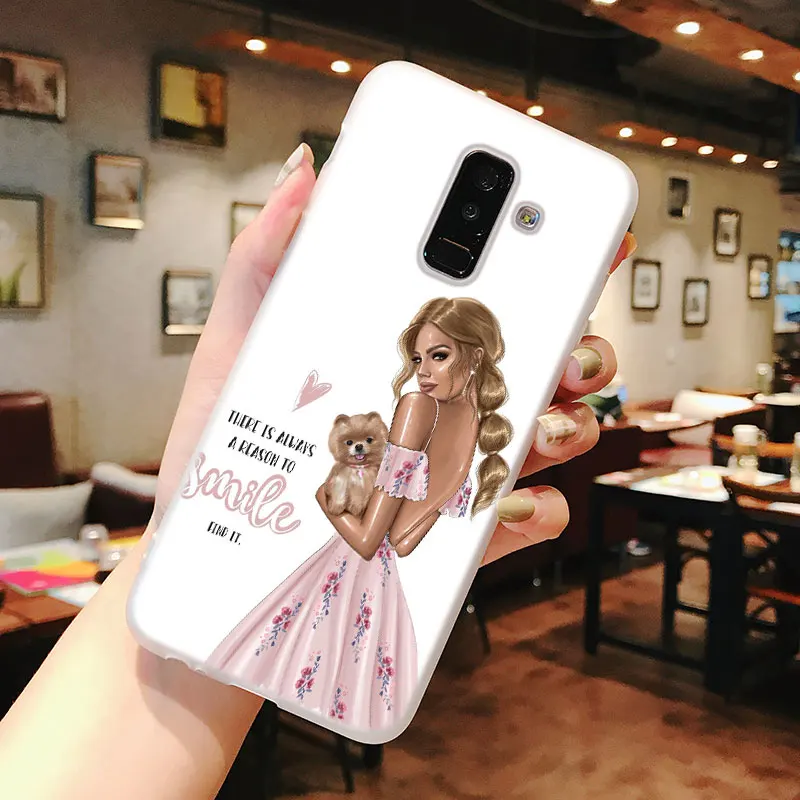 Style 10 Мягкий силиконовый чехол для телефона для мам и детей, одежда модная для samsung Galaxy A70 A50 A40 A9 A8 A7 A6 A5 A3 плюс крышка - Цвет: Style 10
