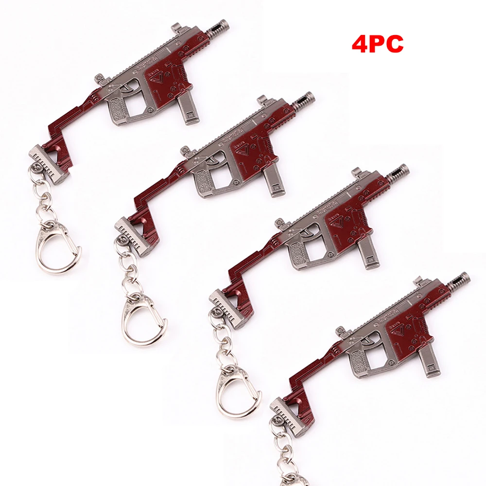 Мини брелок 98K/Groza Assault Steps Red 3 шт. 4 пистолет для выживания джедаев модель мальчиков