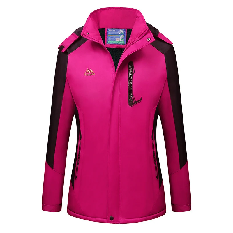Hiking Down Jacket Couple Wear Snow Men Women Ski Suit Skiing Snowboard Costume Hooded Outdoor Climbing Cycling Fishing Jackets | Спорт и