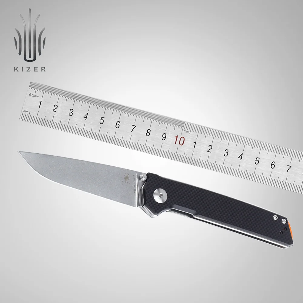 V4516A1 Нож kizer Тактический Новое поступление Domin нож Открытый нож ручной инструмент - Цвет: V4516A1