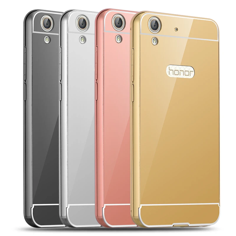 Защитная пленка для Huawei Y6 II металлический зеркальный корпус 5 дюйма ПК задняя