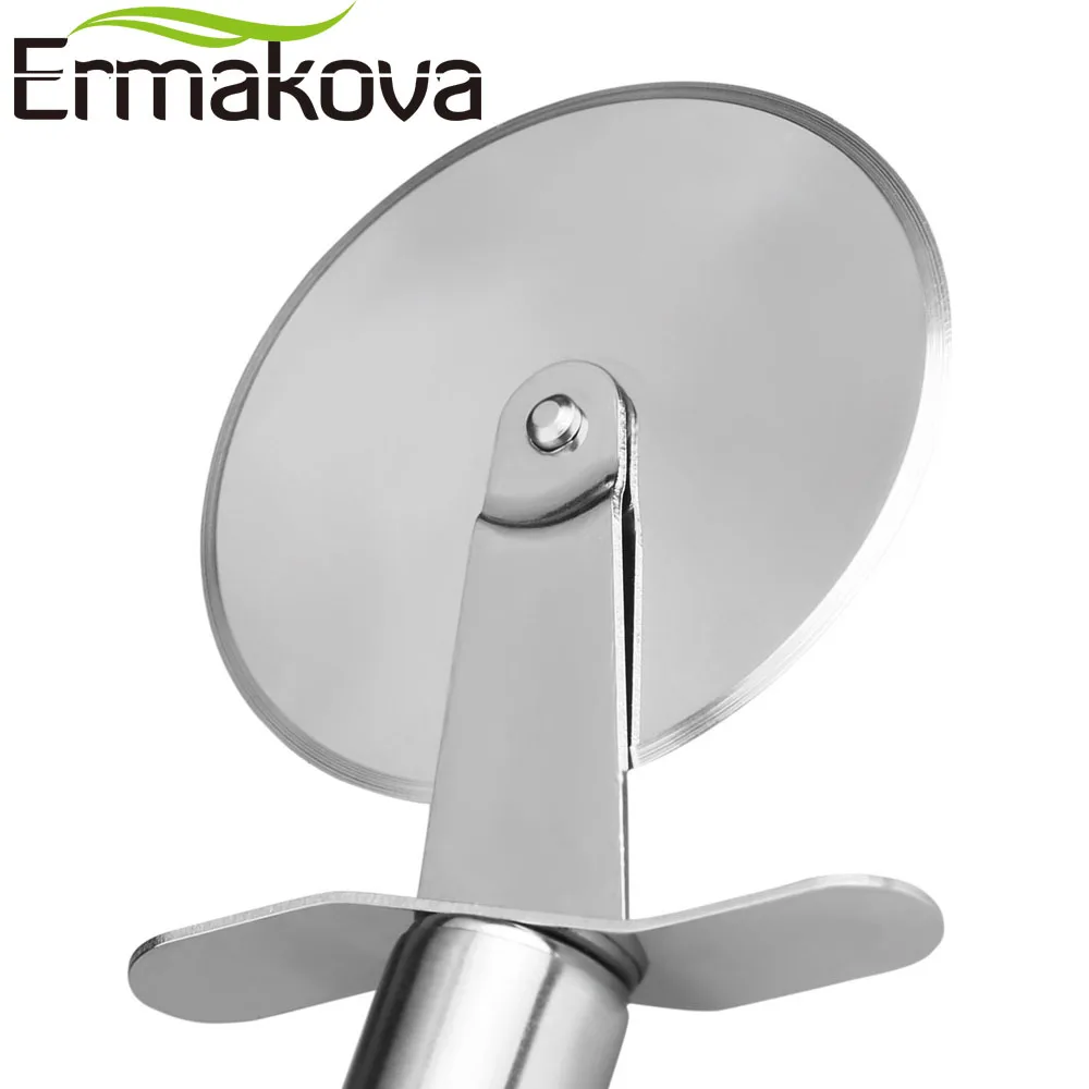 Нож ERMAKOVA из нержавеющей стали для пиццы круглая нож торта хлеба пиццы|pizza tools|pizza