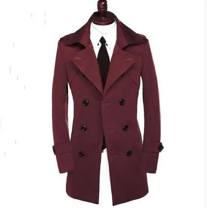 Тренчи мужские пальто Размер 6xl|designer trench coat men|trench menovercoat long |