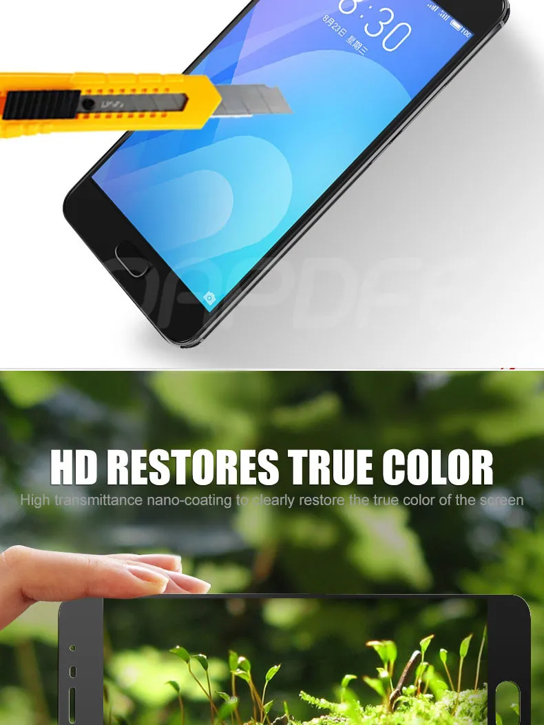 9D закаленное стекло для Meizu M6 M5 M3 Note M6S M6T M5S M5C M3S M8 Pro 7 Plus Защитная пленка для экрана чехол