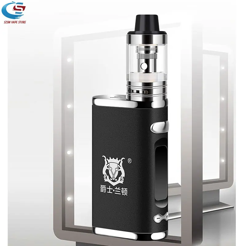 Электронная сигарета, регулируемый vape 80 Вт, комплект модов, Встроенный 2000 мАч, батарейный блок, 3 мл, бак, электронная сигарета, большой дымовой Атомайзер