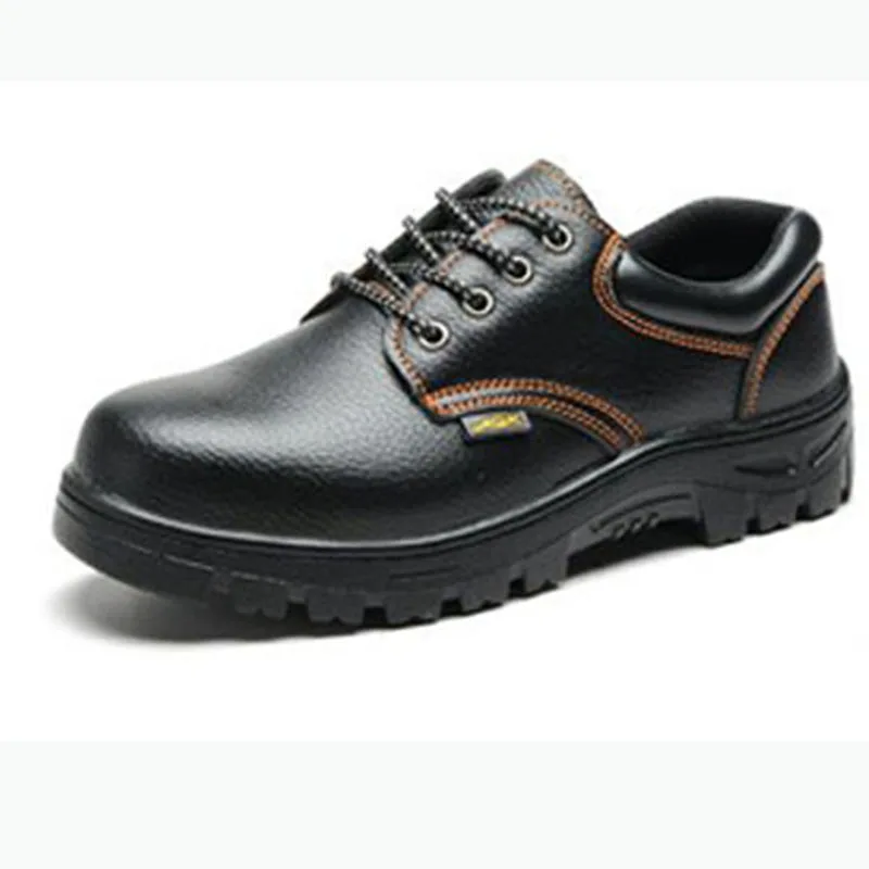Black low shoes05 Защитная обувь со стальным носком; защитная обувь для мужчин; Рабочая обувь; Мужская водонепроницаемая обувь; Цвет Черный; износостойкая обувь; Размер 12; DXZ003 - Цвет: Black low shoes05