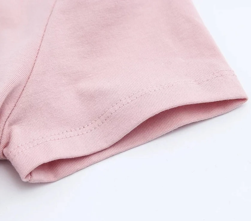 Женская футболка с коротким рукавом 2018 Летняя женская и круглым вырезом