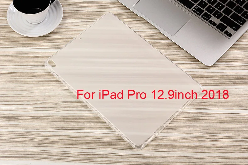 For Pro 12.9 2018 Прозрачный чехол, внутренний матовый мягкий чехол из ТПУ для iPad Mini Pro Air 2 4 5 6 7 8 9 9,7 ''10,5'' 12,9 '''' - Цвет: For Pro 12.9 2018