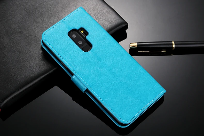 Кожаный чехол для samsung Galaxy S9 S8 S7 S6 край A5 A6 A7 A8 J2 J4 J6 плюс J8 J3 J5 J7 J7 Neo чехол-кошелек для телефона