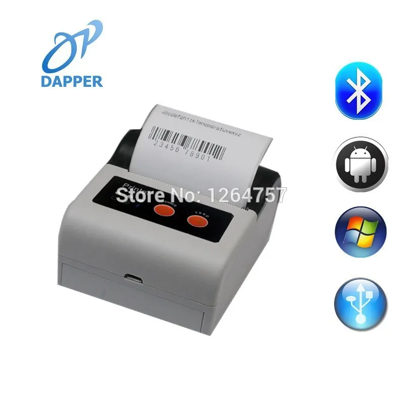 58 мм портативный android микро bluetooth чековый принтер этикеток | Компьютеры и офис