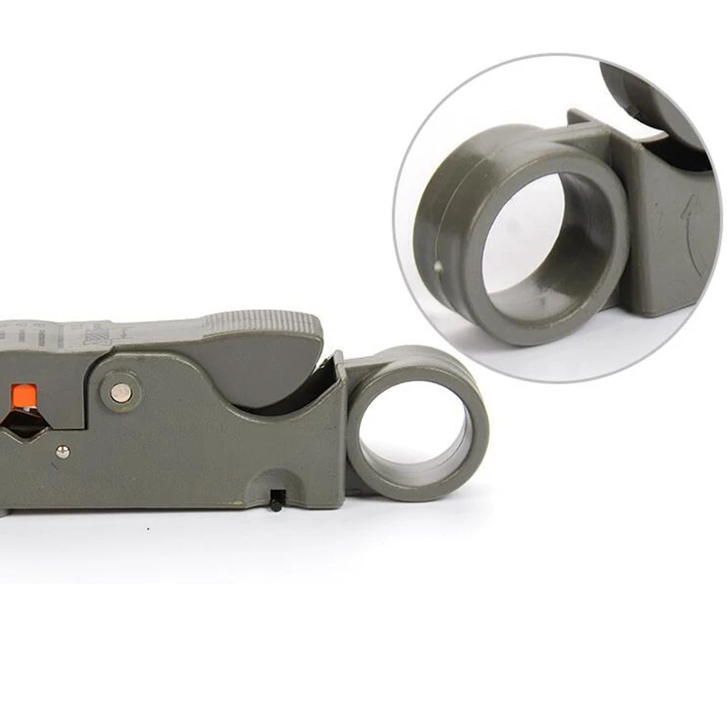 Инструмент для зачистки проводов коаксиального кабеля Rg6/Rg59 компрессионный