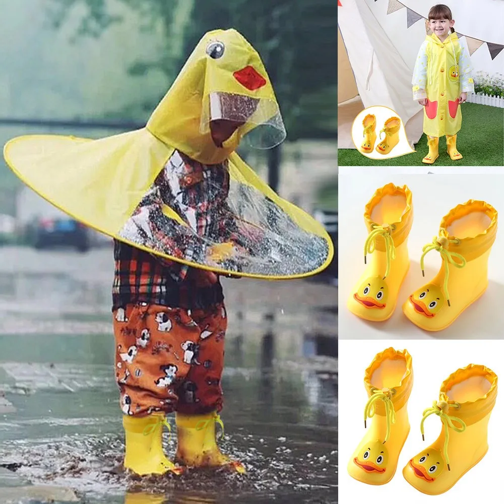 Children's shoes Rain Boots Winter Baby Boys Girls Snow fashion Rubber boots dropshipping | Мать и ребенок