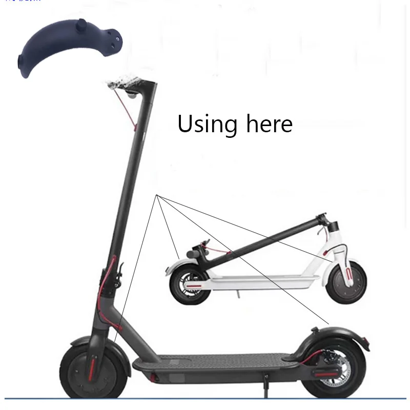 Запчасти для электрического скутера брызговик прочный почва чистый скутер