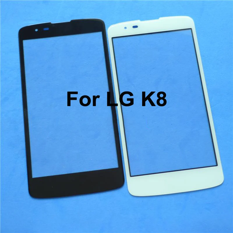 Новинка для LG K8 K 8 LGK8 передняя внешняя стеклянная линза панель сенсорного экрана