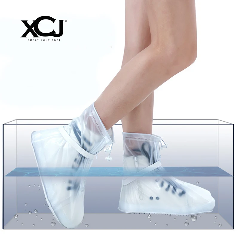 Водонепроницаемый бахилы многоразовые галоши для Мужская обувь кроссовки