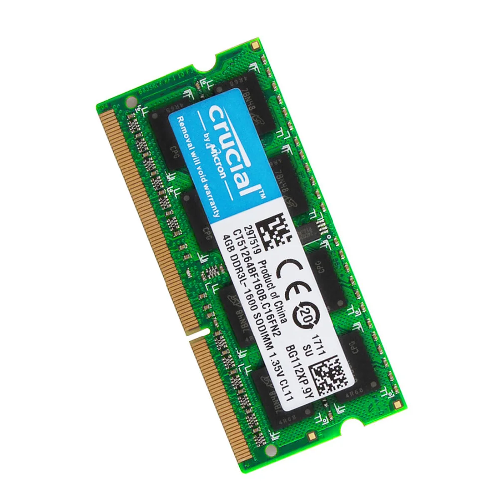 204Pin 4 Гб 1600 МГц память ноутбука PC3L 12800S 2RX8 DDR3L RAM SO DIMM|Оперативная память| |