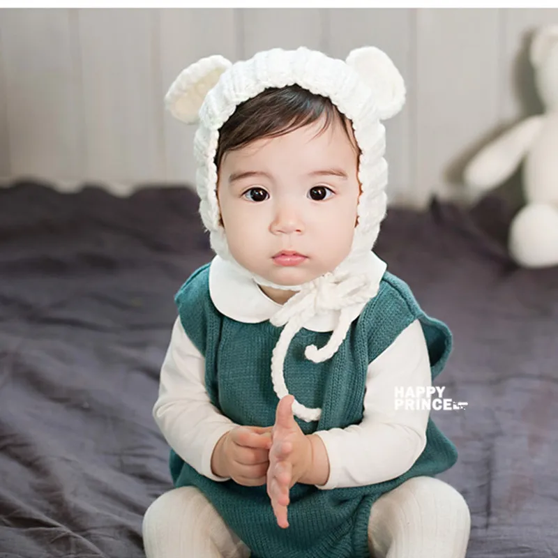 Детский вязаный костюм ручной работы с милыми кошачьими ушками|crochet hat cap|knit beanie