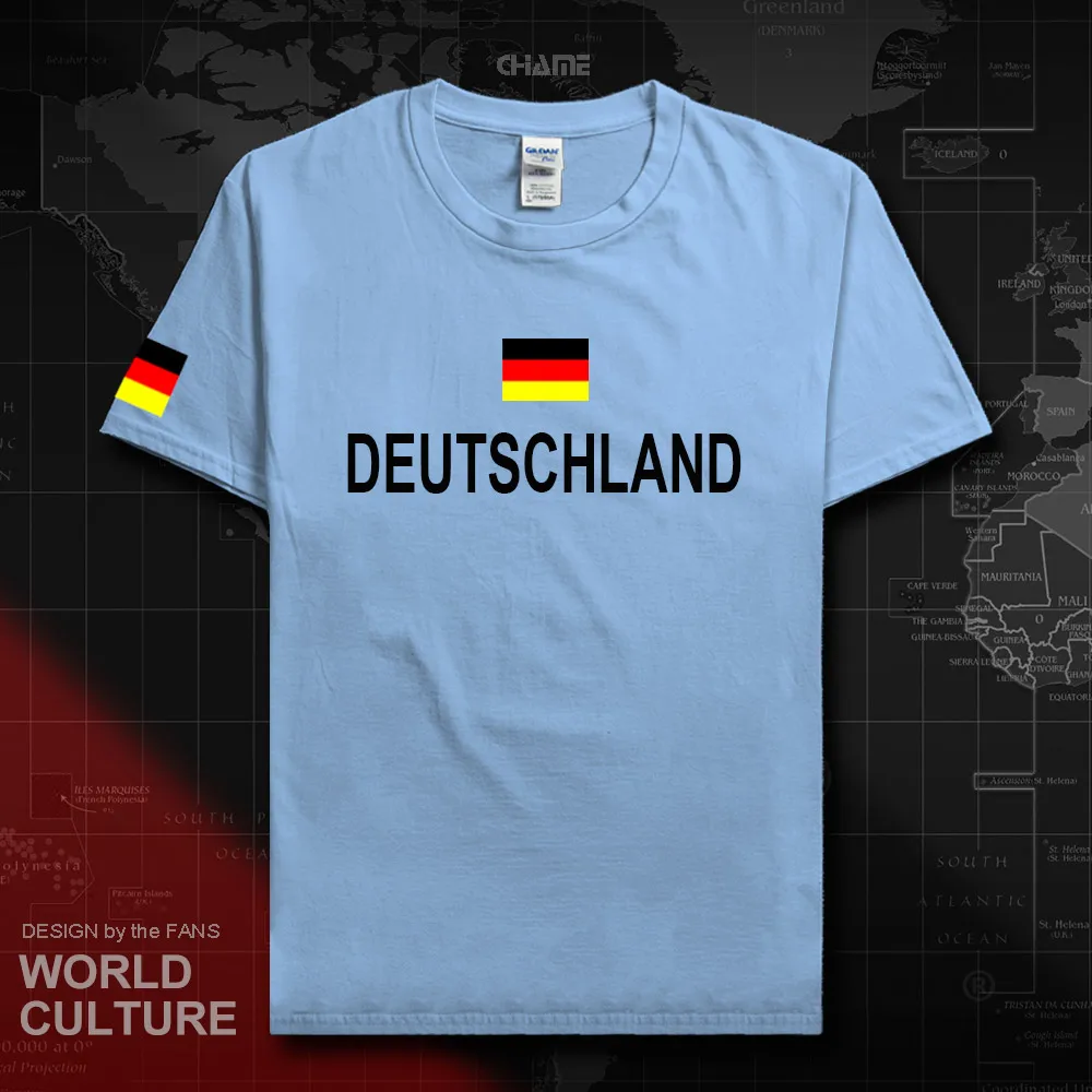 Немецкая Футболка Deutschland man трикотажная футболка 2017 хлопковая nation team из 100% хлопка