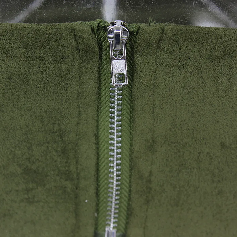 DRESSMECB осенний элегантный женский комбинезон без рукавов из замши комплект двух