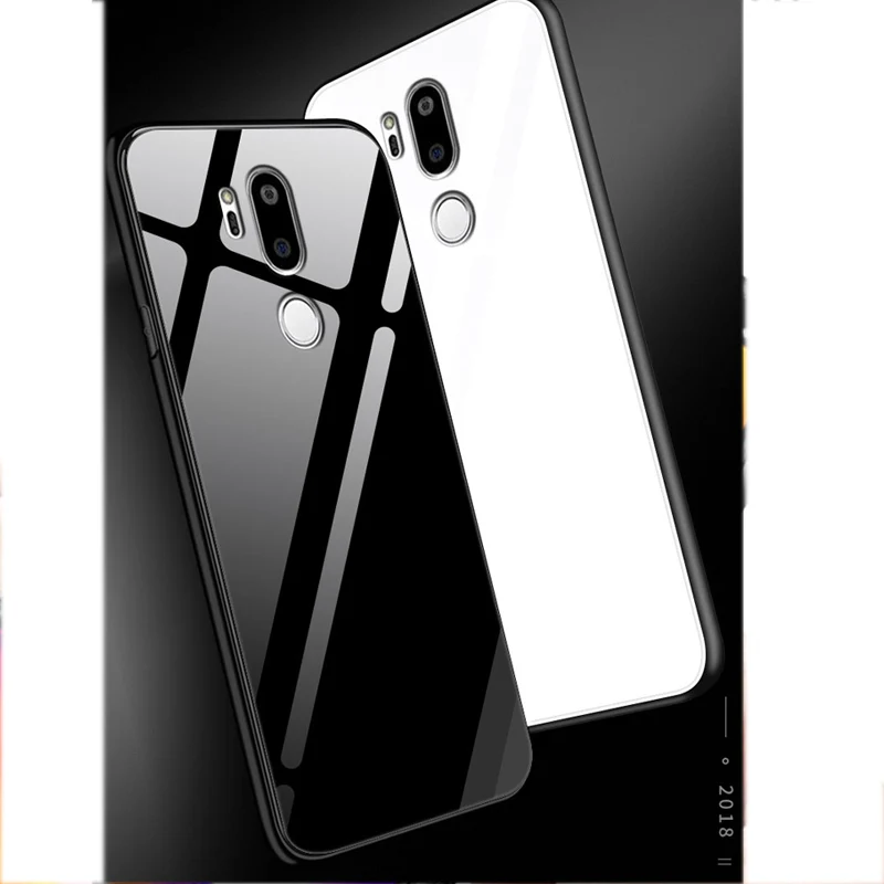Для LG G7 ThinQ чехол для телефона из закаленного стекла G 7 защитная крышка корпуса |