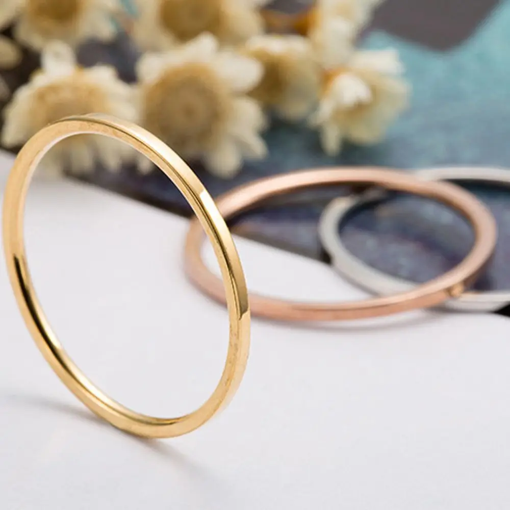 Модный набор колец на сустав пальца золотого цвета для женщин тонкое кольцо
