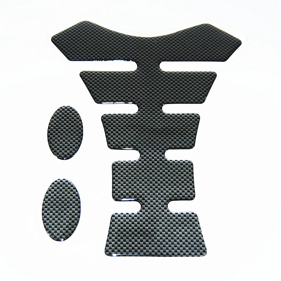 Мотоциклетные прокладки из углеродного волокна для газового бака наклейка ZX6R ZX6