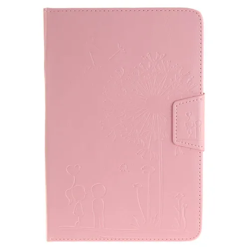 pink Изображение одуванчика PU кожаный чехол для Apple ipad mini 4 чехол для ipad mini 5 7,9 дюймов защитный чехол для планшета+ пленка+ ручка - Цвет: pink
