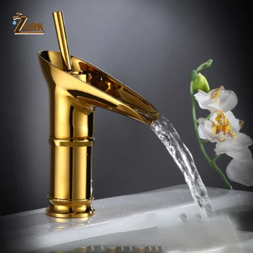 SLT071SG ZGRK кран для ванной комнаты, элегантный кухонный кран из черной керамики, кран для раковины с одной ручкой, краны для горячей и холодной воды, смеситель для раковины - Цвет: SLT071SG