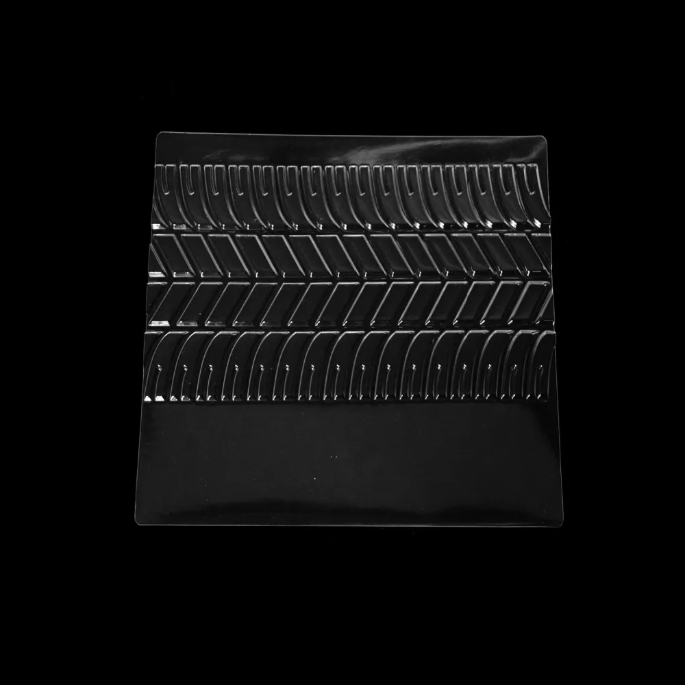 Набор текстурных листов из 6 разных насадок для украшения печенья скрученного