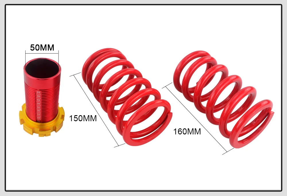 WLR RACING-для 88-00 Honda Civic EG EJ EK Integra регулируемая подвеска Coilover комплект пружин WLR-TH11