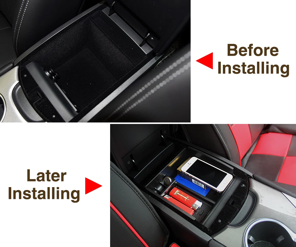 Автомобильный Стайлинг авто бардачок подлокотник коробка для хранения Infiniti Q50 2014