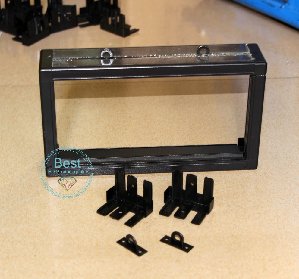 Внутренний светодиодный дисплейный модуль Gicl 5515 P10 алюминиевая рамка|p10|frame blackp10