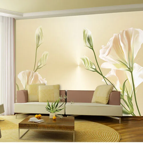 3D обои для спальни фотообои большие индивидуальные элегантные современные