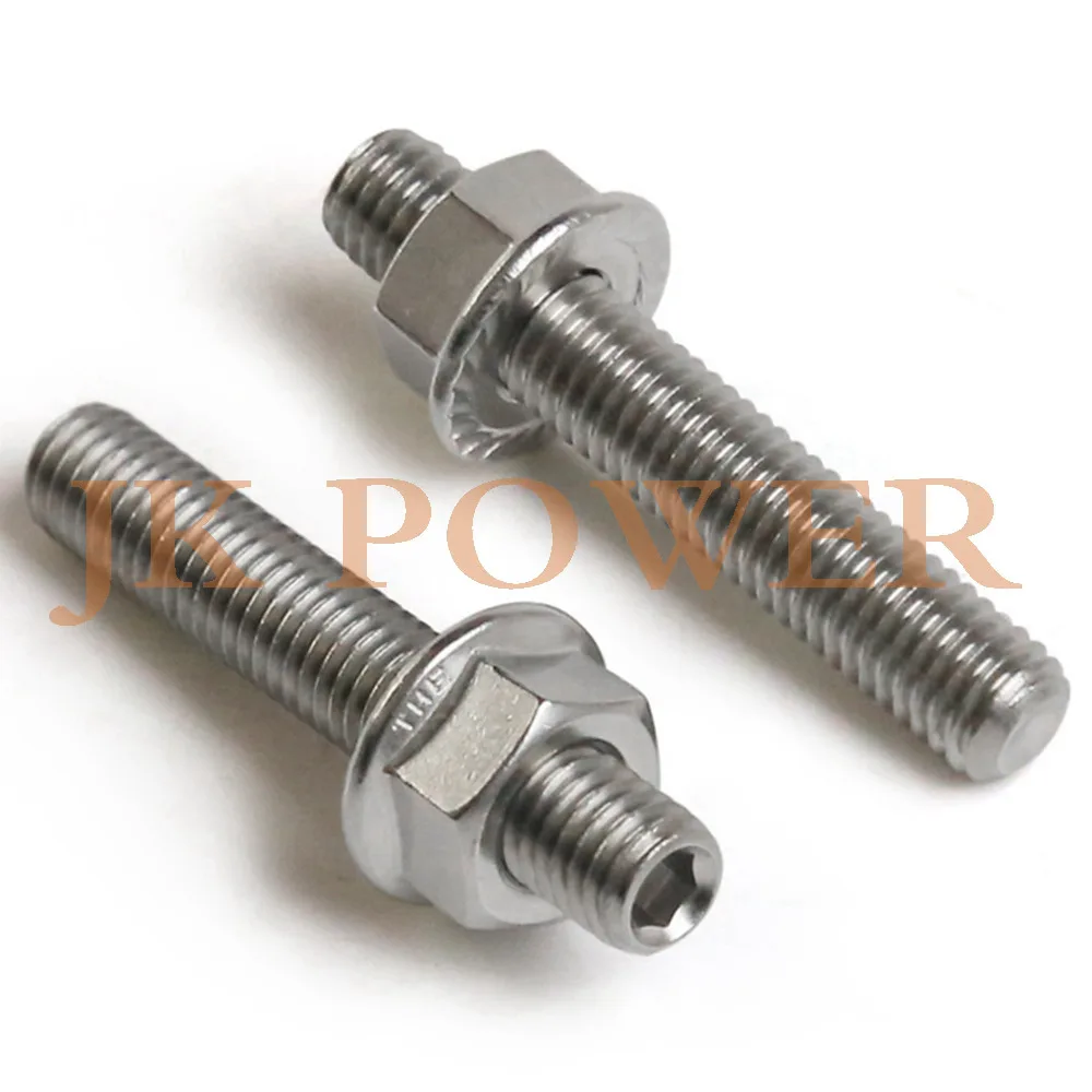 M8 4 6 и 5 литров V8 нержавеющей выхлопной коллектор stud для 2-х манифолеров таких как