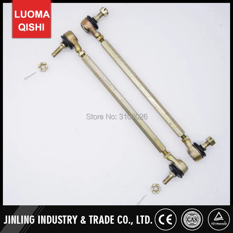 

1Pair/2pcs 120mm 130mm 150mm 170mm 200mm M10 ATV Tie Rods Kits Fit Ball Joint for China Chinese ATV Quad Bike Parts
