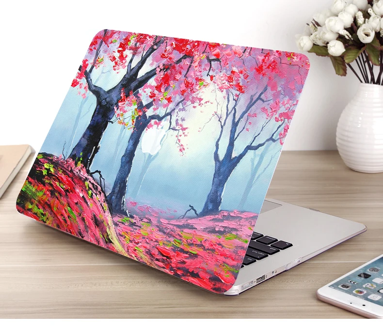 Laptop Hard Shell Case Cover+Rubberized Keyboard Cover For Apple Macbook 11 12 13 15 inch 13Air 11Air 13.3 15.4inch | Компьютеры и