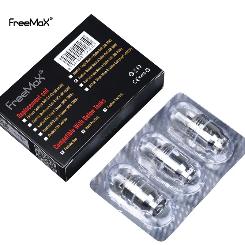 Freemax Meshed Pro Головка Катушки двойной 0.2ohm fit 510 поток коробка мод электронная