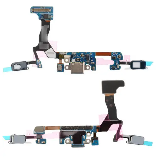 G920F G935F USB зарядное устройство зарядный порт разъем гибкий кабель сменные детали