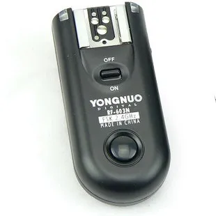 Yongnuo RF-603 N3, RF603 РФ 603 вспышка триггера 2 трансиверы для NIKON D600 D90 D5000 D5100 D3100 D7000