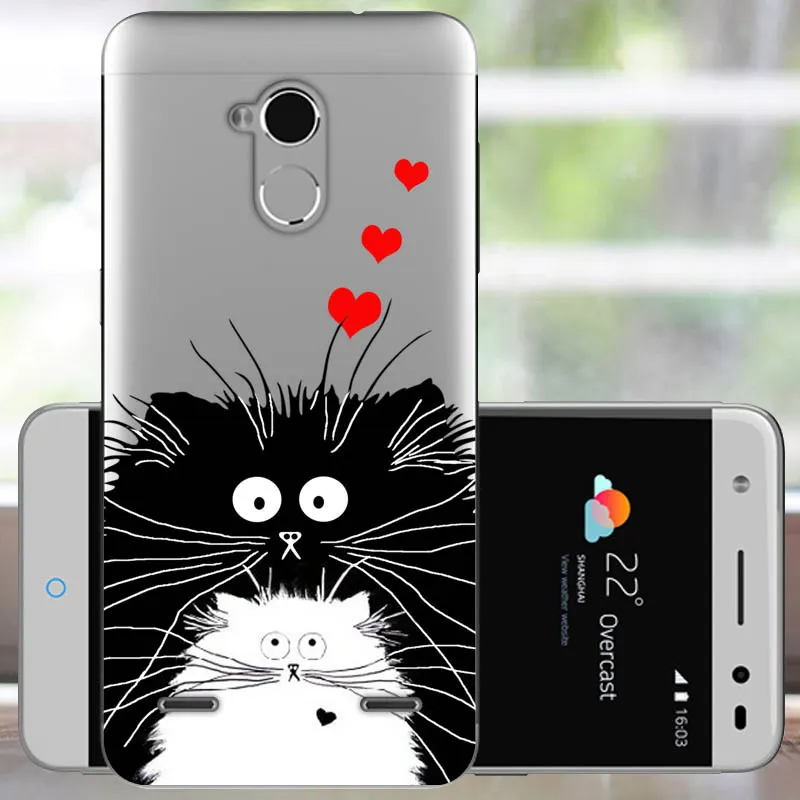 HXM Zte V7 Lite чехол для телефона " FANATU цветной ТПУ с принтом zte Blade V7 Lite чехол силиконовый Задний защитный чехол для zte V7 Lite Coque - Цвет: HXM