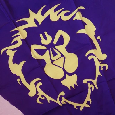 Аксессуар для косплея из аниме WOW Horde Alliance 30 см * 48 см|alliance flag|cosplay accessoriescosplay wow |